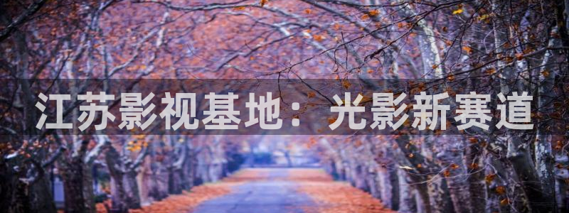 98在线播放：江苏影视基地：光影新赛道